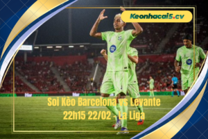 Đội hình dự kiến trước trận Barcelona vs Levante